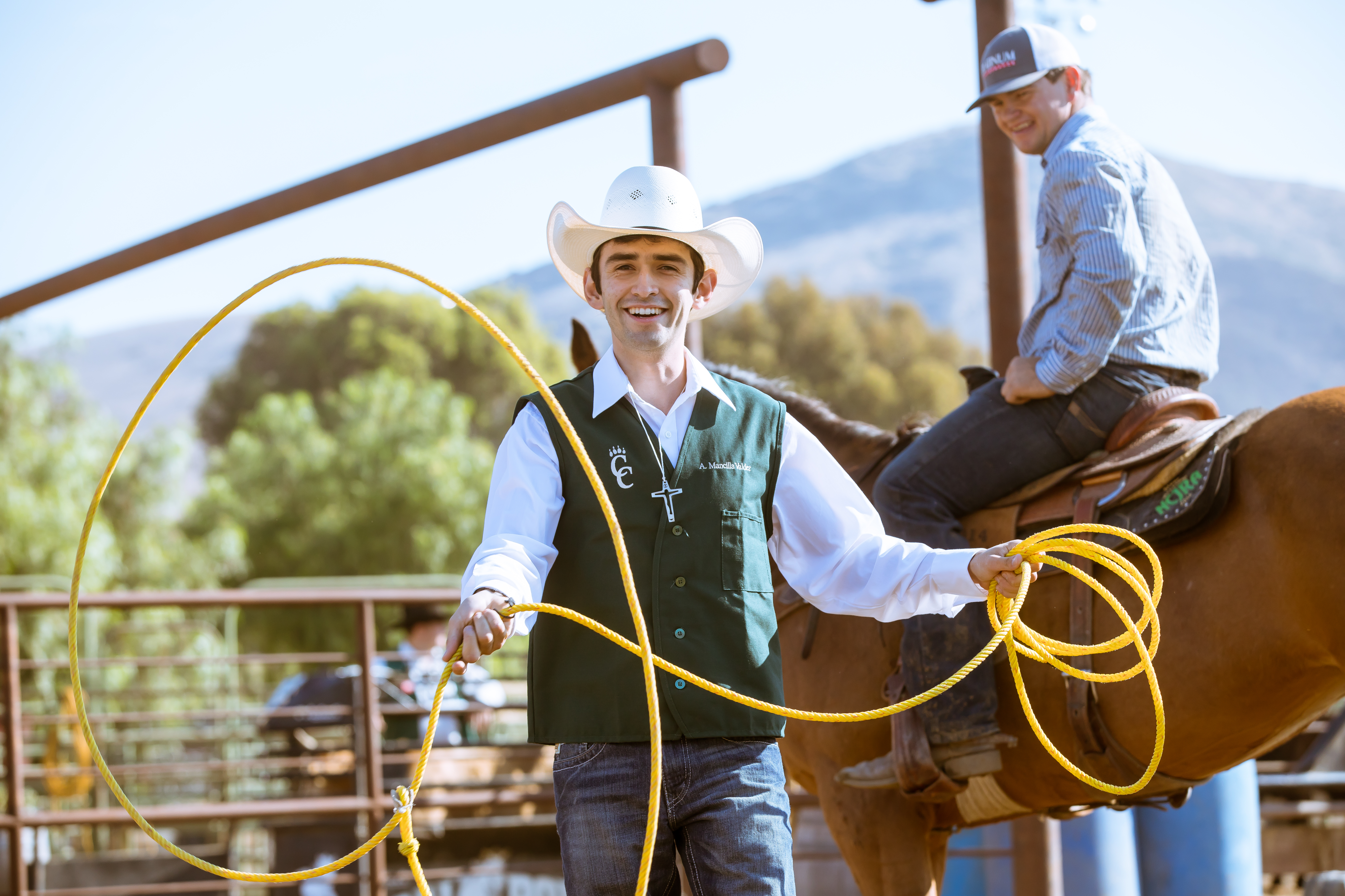 Roping!